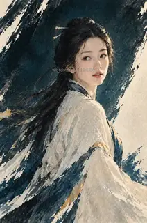 听到旧名 · 插画 图像