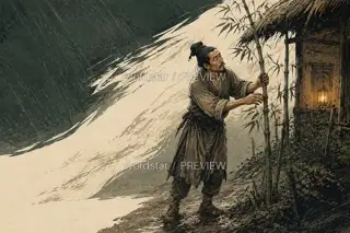 扶竹看新 · 插画 图像