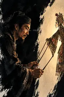 幕后眉眼 · 插画 图像