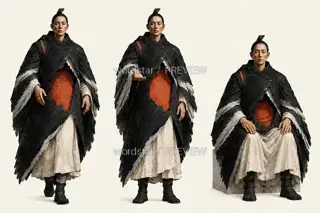 藏火行母·熄火余温·行止 · 插画 图像