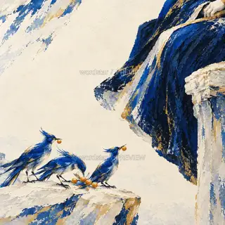 王母座前 · 插画 图像