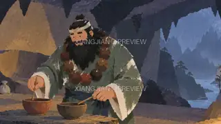 山路上的故事 265 · 纸艺 AI 图像