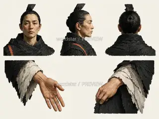 藏火行母·熄火余温·神性部件与手势 · 插画 图像