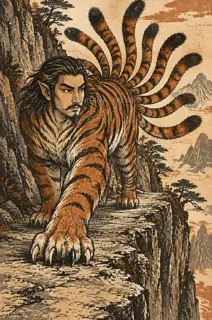 爪前路 · 版画 AI 图像