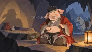山路上的故事 306 · 纸艺 AI 图像
