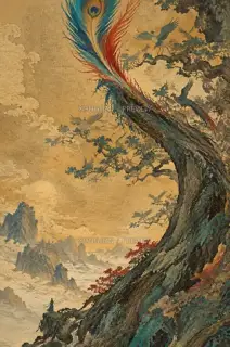 神木托羽 · 插画 AI 图像