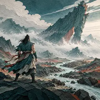 余山 · 纸艺 AI 图像