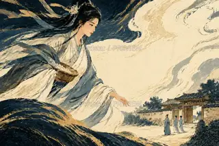 赴蔡经之约 · 插画 图像