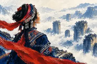 山谷替她答 · 插画 图像