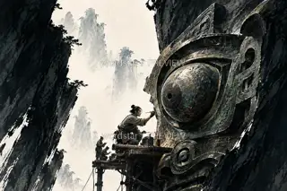纵目见远山 · 插画 图像