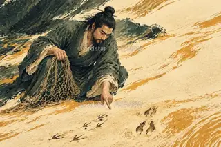 俯察鸟兽迹 · 插画 图像