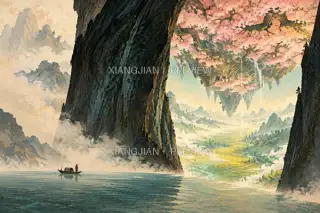 桃花源 · 入洞忘路