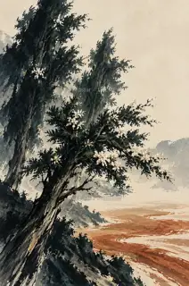 珠光藏暮 · 插画 图像