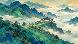 02 · 青绿山水 · 绘画 图像