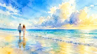 08 · 水彩湿画法 · 绘画 图像