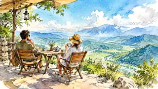 18 · 钢笔淡彩 · 绘画 图像