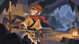 山路上的故事 296 · 纸艺 AI 图像