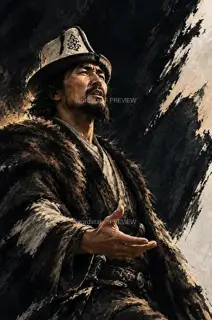 玛纳斯奇停声 · 插画 图像