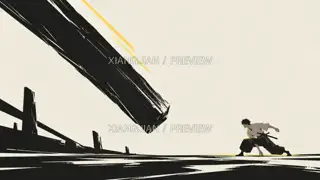 风与留白 323 · 插画 AI 图像
