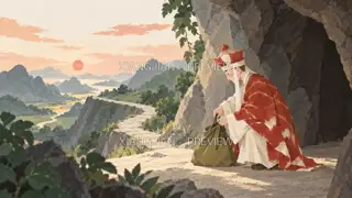山路上的故事 314 · 纸艺 AI 图像
