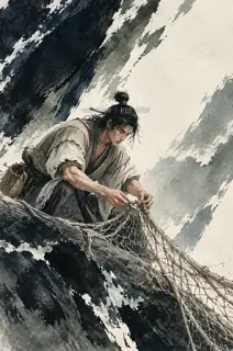 解开错结 · 插画 图像