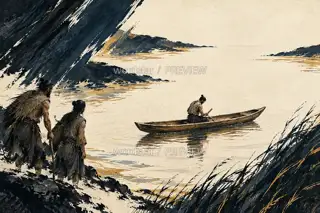 浅湾试航 · 插画 图像