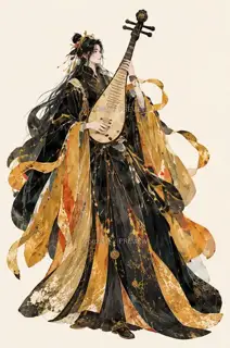 曜金乐师·宣传人物立绘 · 插画 图像