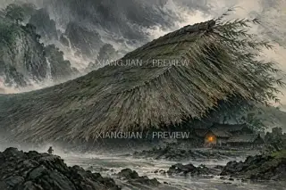 杜甫·草堂与春雨——茅檐下的暖灯