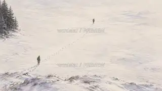 雪后回头 · 铅笔回声 · 插画 图像
