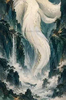 尾悬成瀑