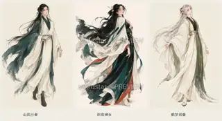 神话立绘·人物新方向 · 插画 图像