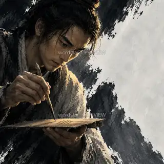 刀尖尚未落 · 插画 图像