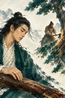 伯牙侧耳 · 插画 图像
