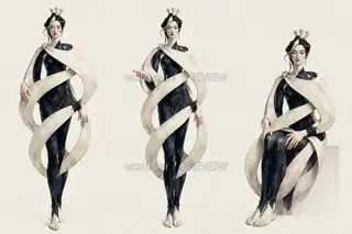 补夜织者·星骨织衣·行止 · 插画 图像