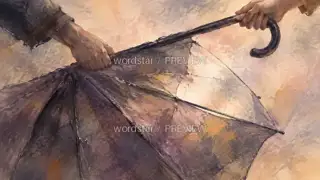 借过的伞 · 插画 图像