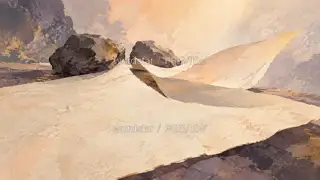 被掀起的一角 · 插画 图像