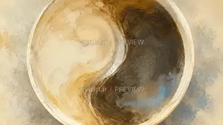 杯中潮汐 · 插画 图像