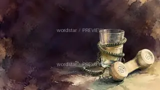 电话不响 · 插画 图像