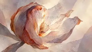 慢半拍的花 · 插画 图像