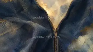 没有拉上的拉链 · 插画 图像