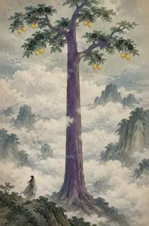 高枝 · 插画 AI 图像