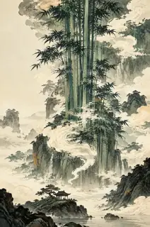 一汽立成林 · 插画 AI 图像