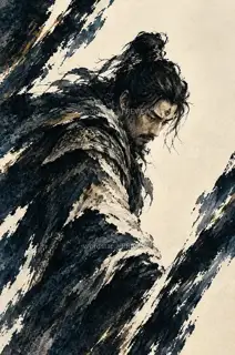 天目垂光 · 插画 图像