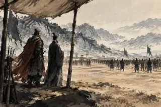 校场并立 · 插画 图像