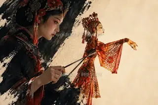 影人转腕 · 插画 图像