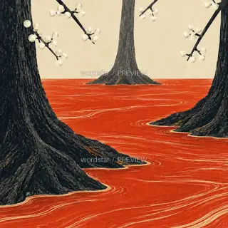 珠光落在根边 · 插画 图像