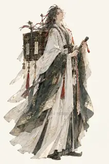 山岚藏主·宣传主视觉立绘 · 插画 图像