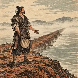 空手 · 版画 AI 图像