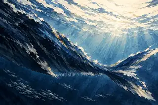 海底将明 · 插画 图像