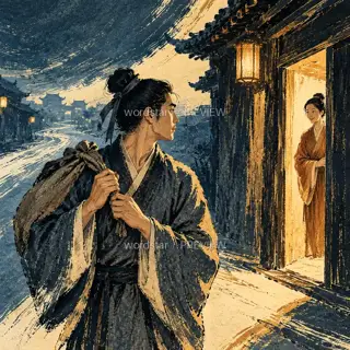 城里有盏灯 · 插画 图像